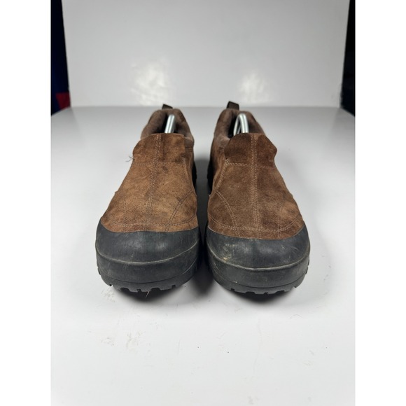 L.L.Bean Primaloft Sneaker Mens US 10M Brown Suede Slip On Cap Rubber Toe Shoes main image 6